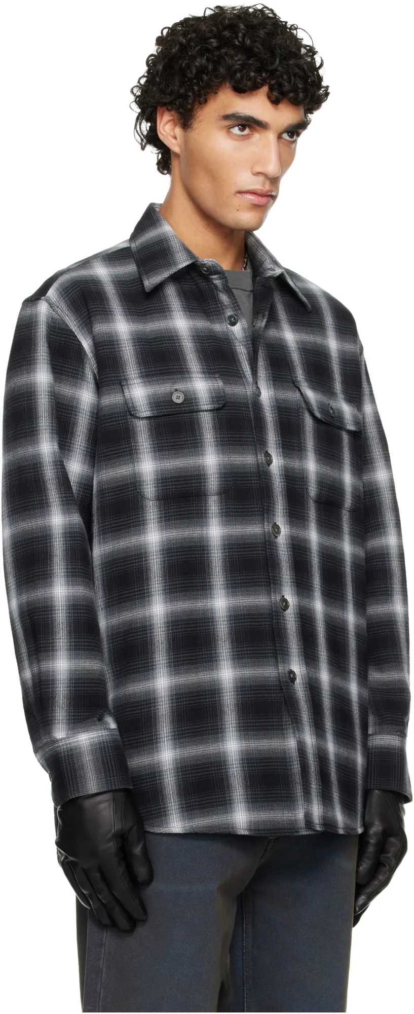 Our Legacy Moss Checked Shirt