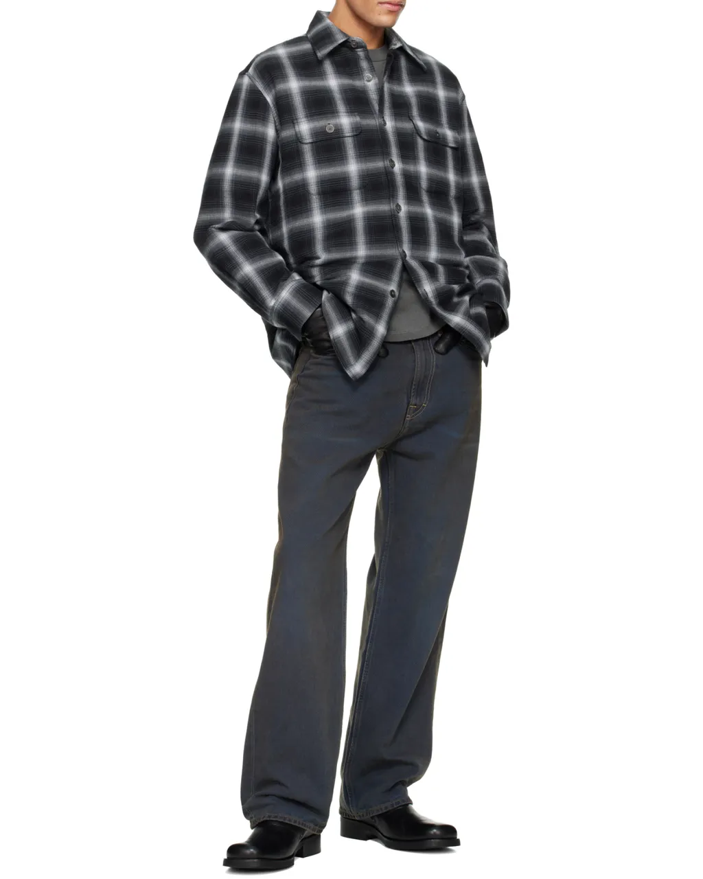 Our Legacy Moss Checked Shirt