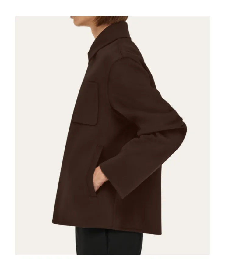 Cashmere-Blend Blouson