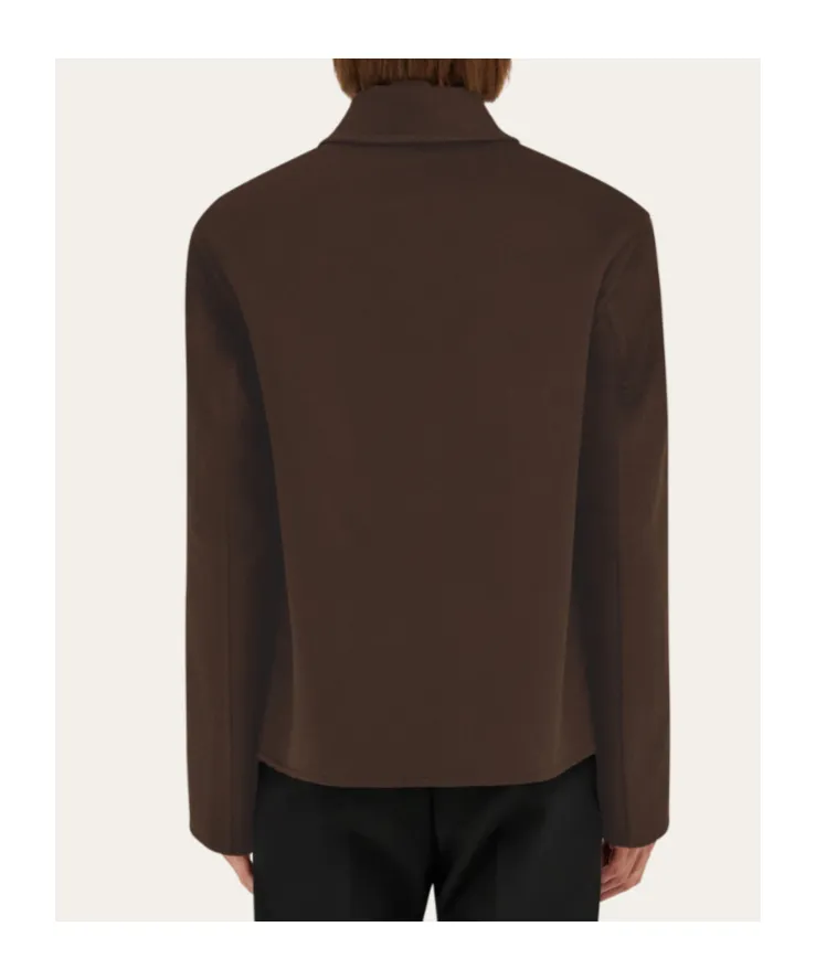 Cashmere-Blend Blouson