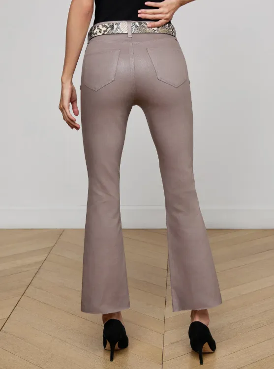 L'agence Kendra High-Waist Flared Pants