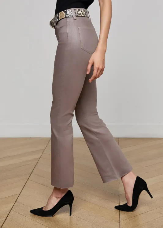 L'agence Kendra High-Waist Flared Pants