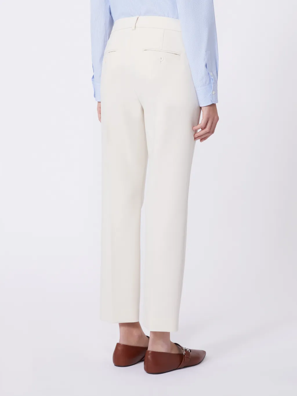 Casual Pants With Belt Loops