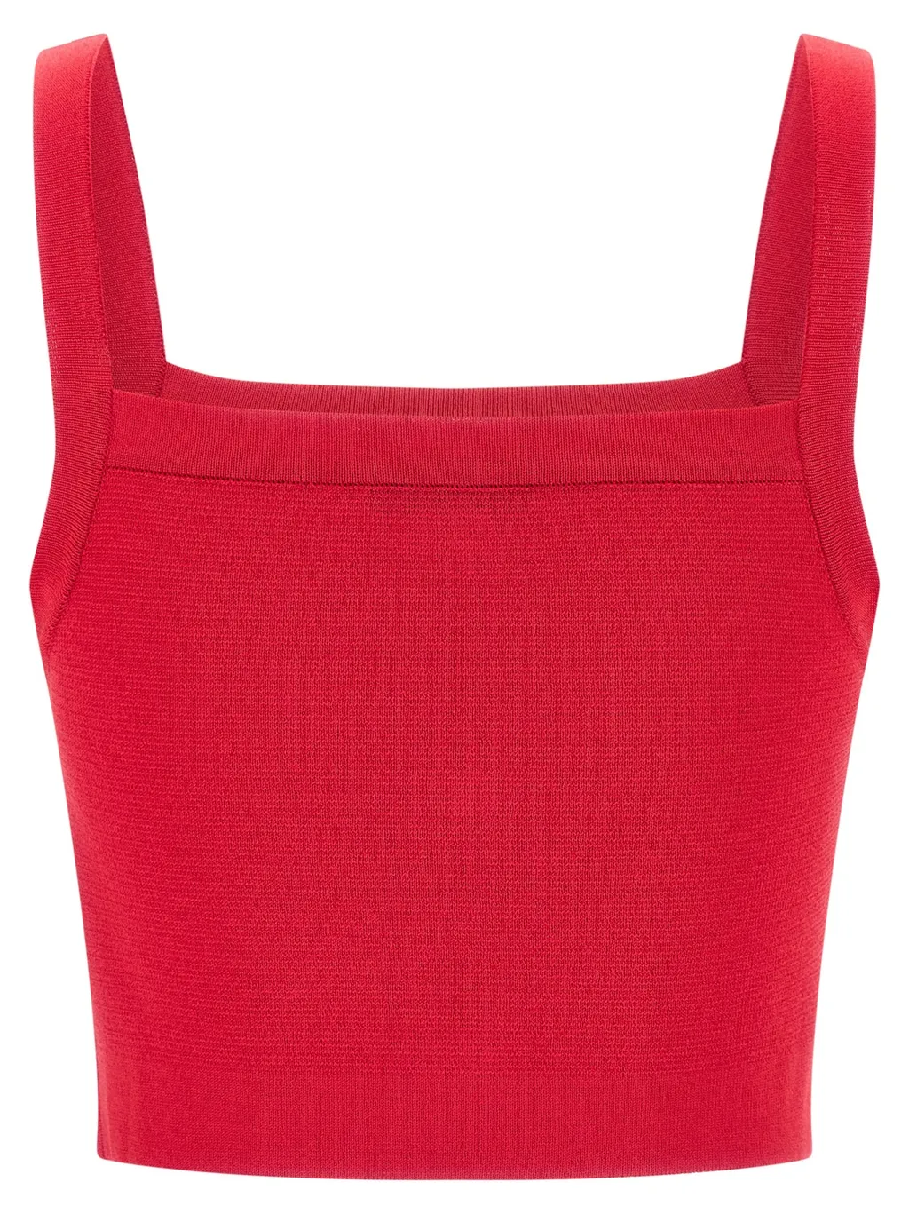 Balmain Buttons Knit Bralette Top