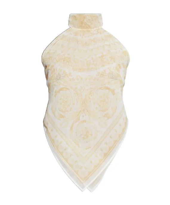 Versace Barocco Pattern Top