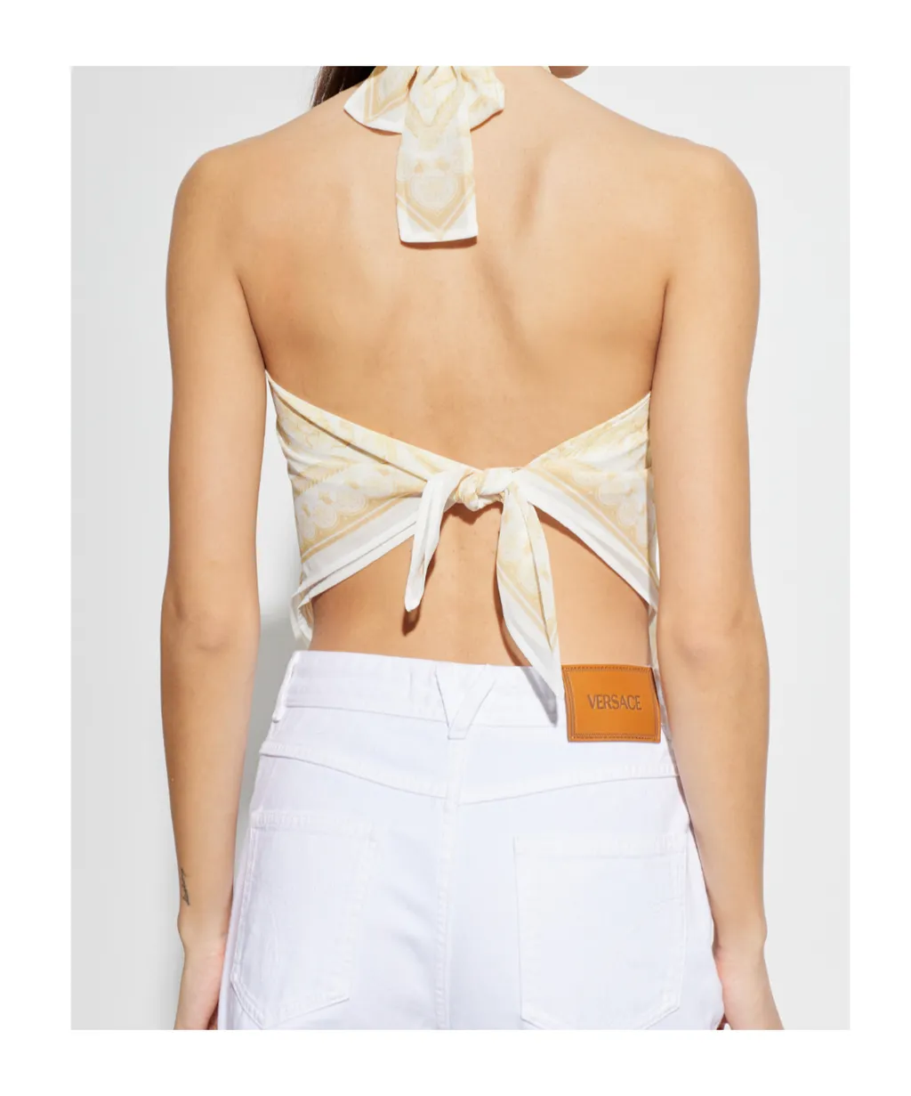 Versace Barocco Pattern Top