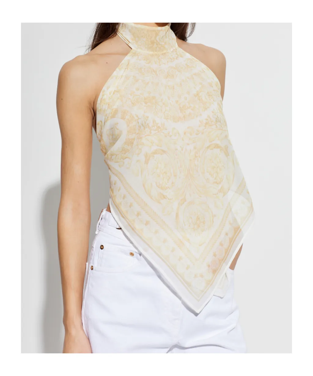 Versace Barocco Pattern Top