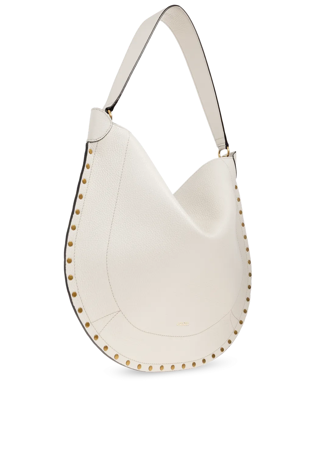 Isabel Marant Logo Printed Stud-Embellished Shoulder Bag