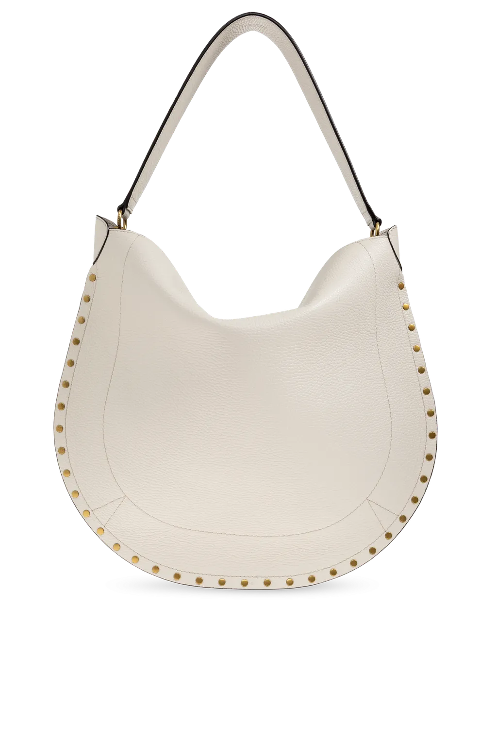 Isabel Marant Logo Printed Stud-Embellished Shoulder Bag