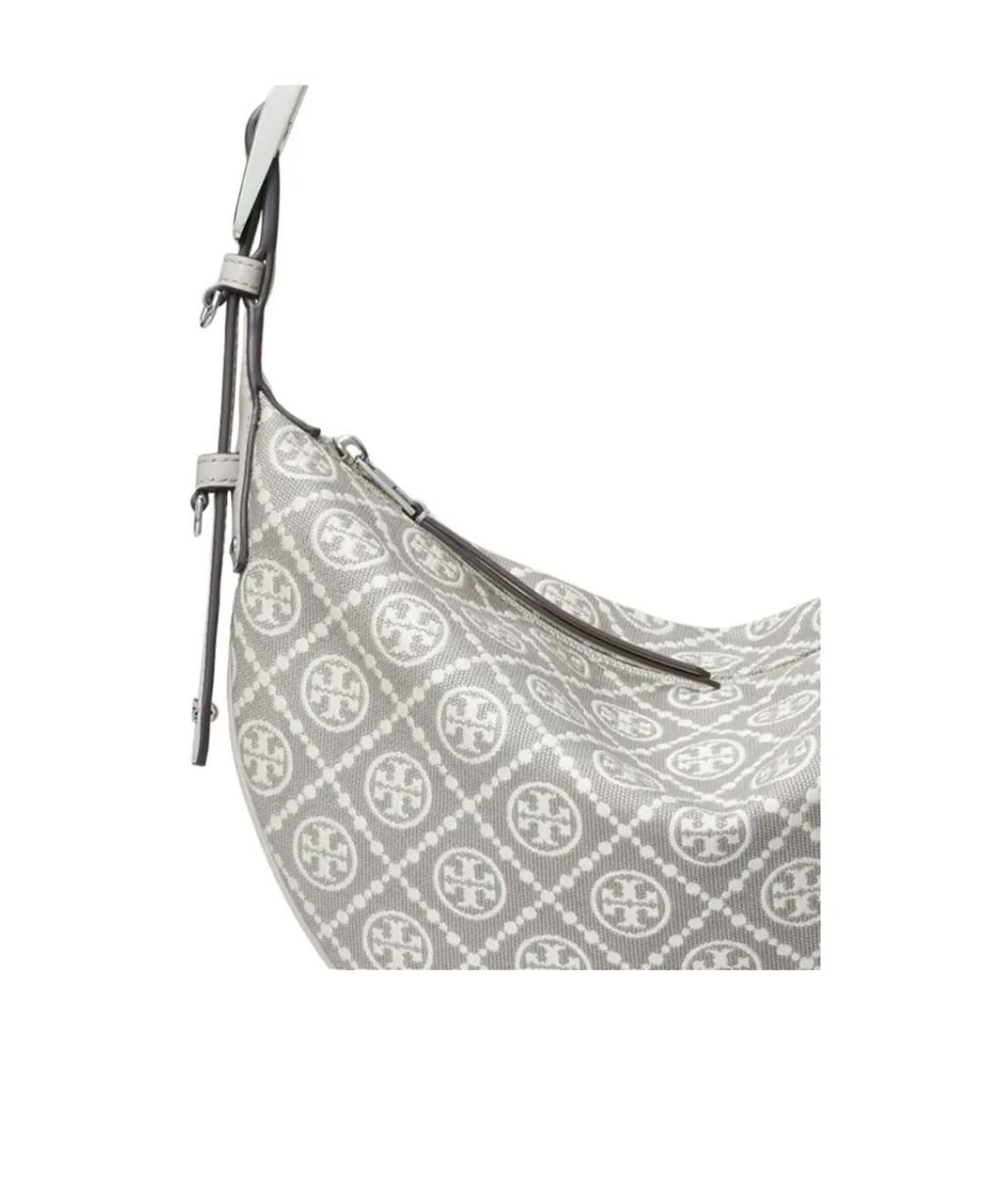 Tory Burch T Monogram Utility Small Balloon Bag