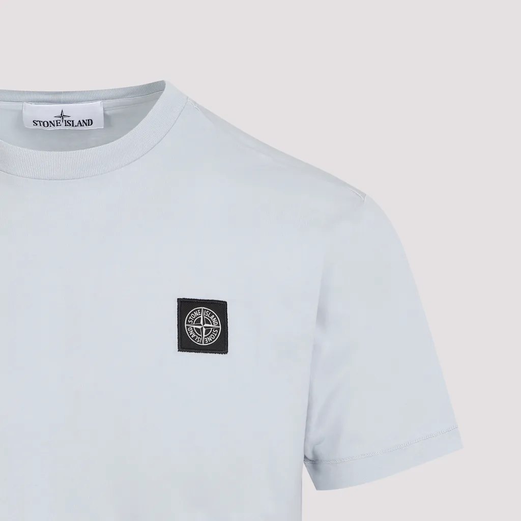 Stone Island Logo Patch Crewneck T-Shirt