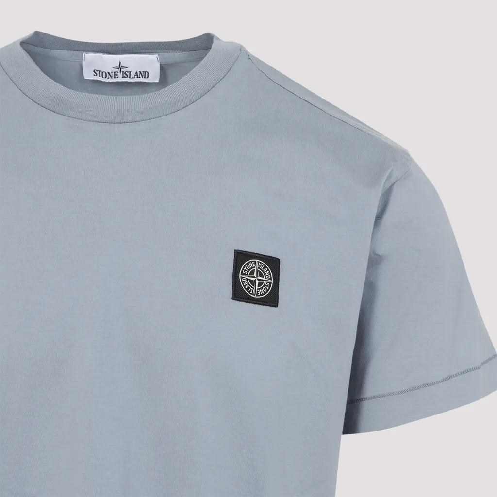 Stone Island Logo Patch Crewneck T-Shirt