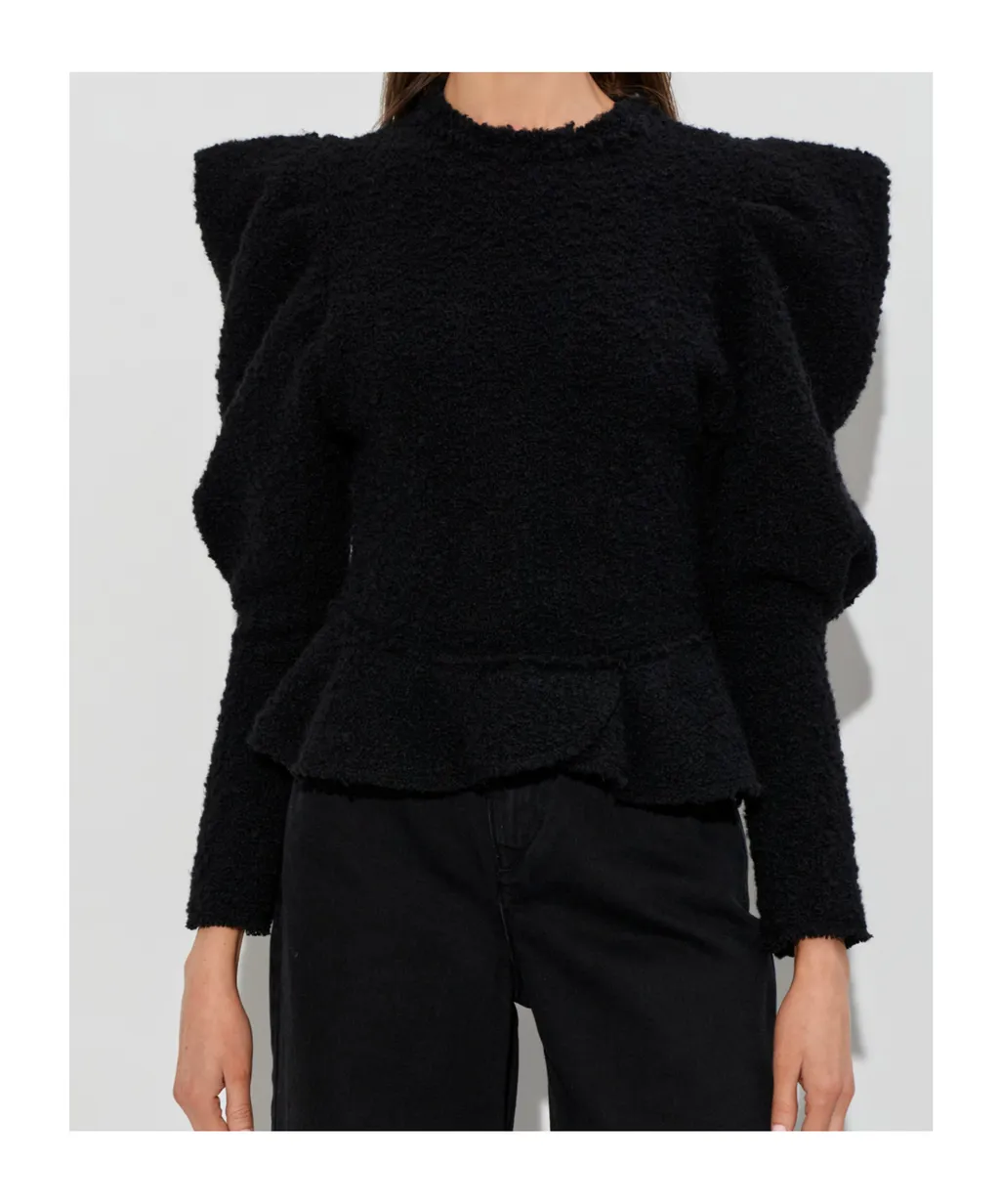 Giamili Peplum Top