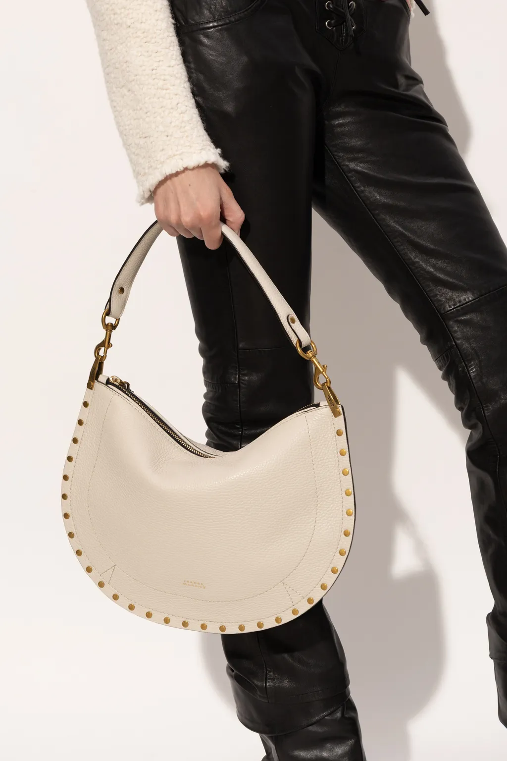 Isabel Marant Logo Stamp Shoulder Bag