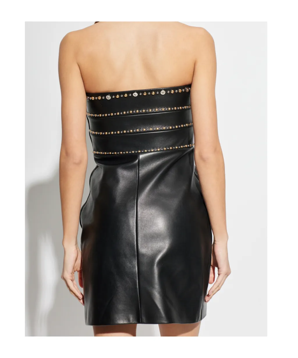 Versace Strapless Mini Dress