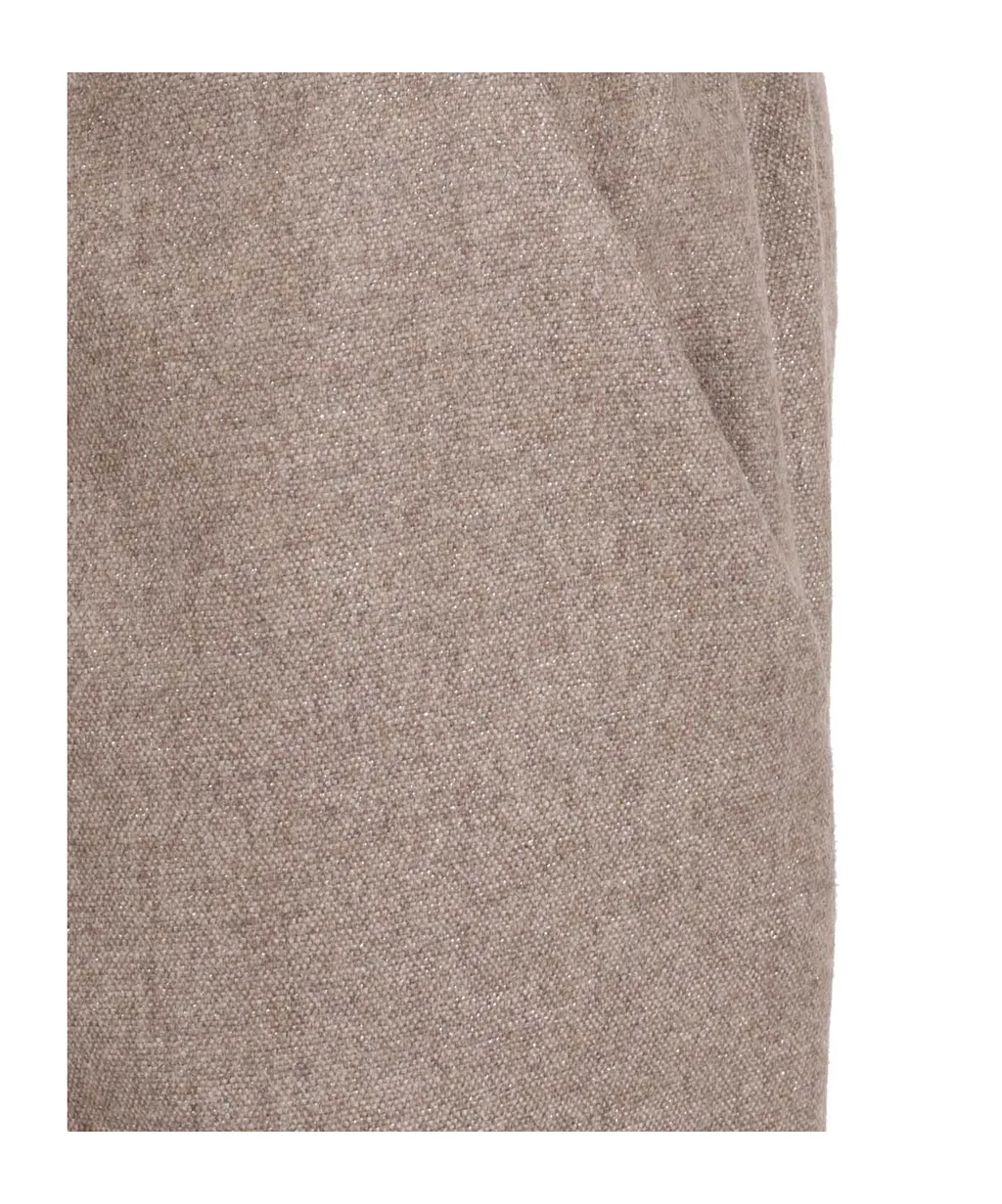 Lace-Up Detail Casual Pants