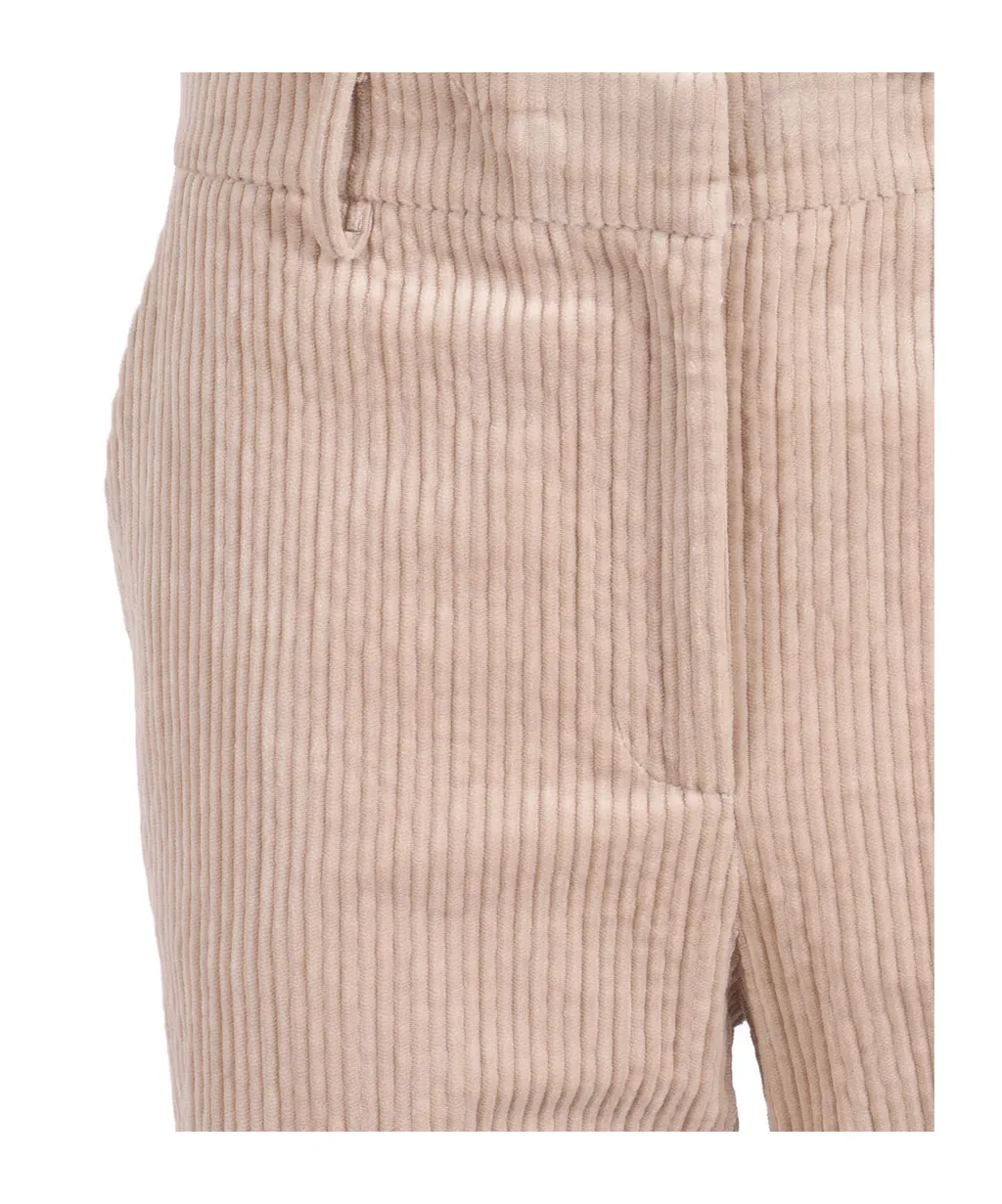 Pleated Details Casual Pants