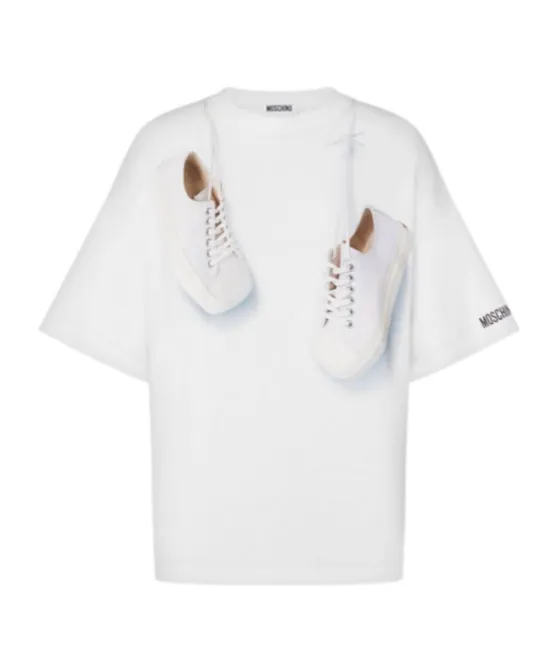 Printed Organic Cotton Jersey T-Shirt