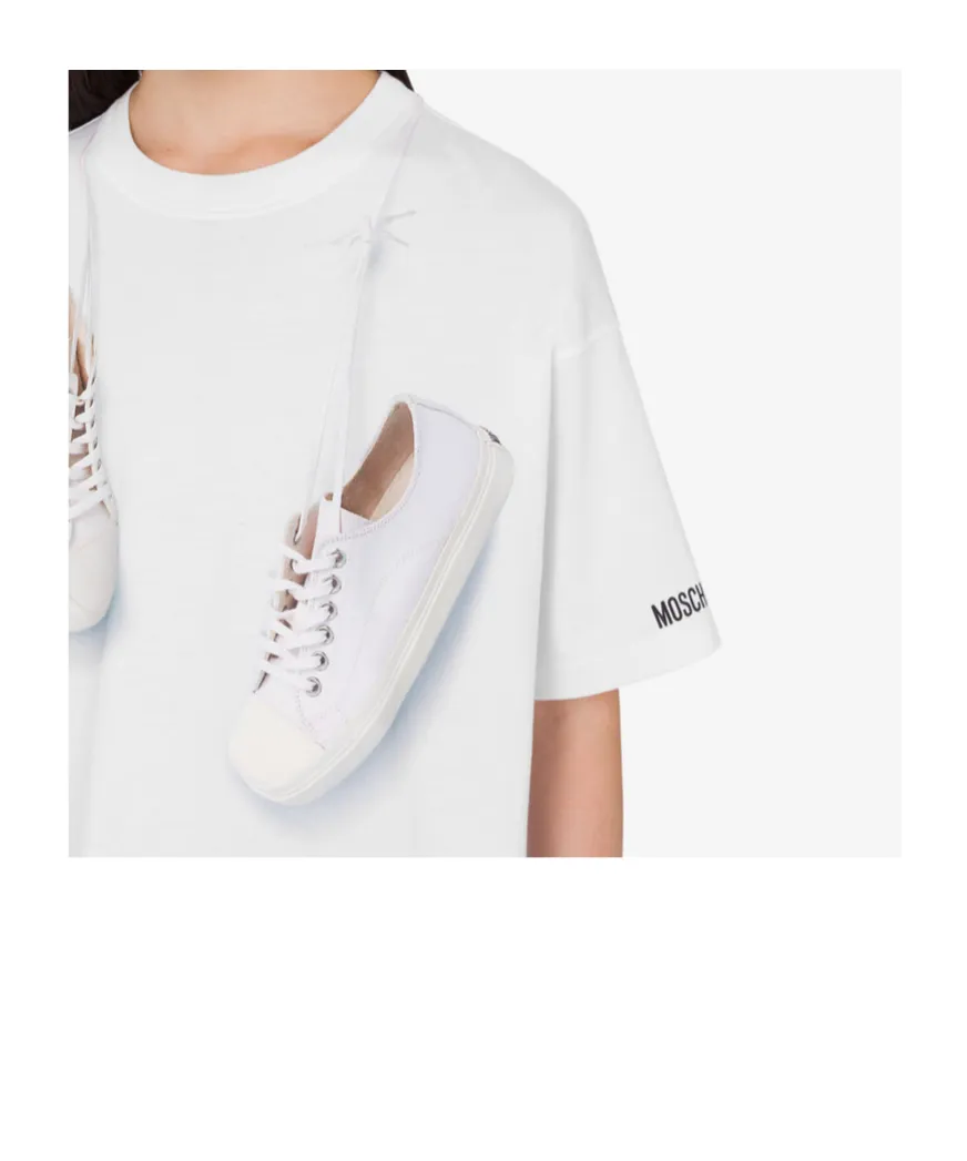 Printed Organic Cotton Jersey T-Shirt