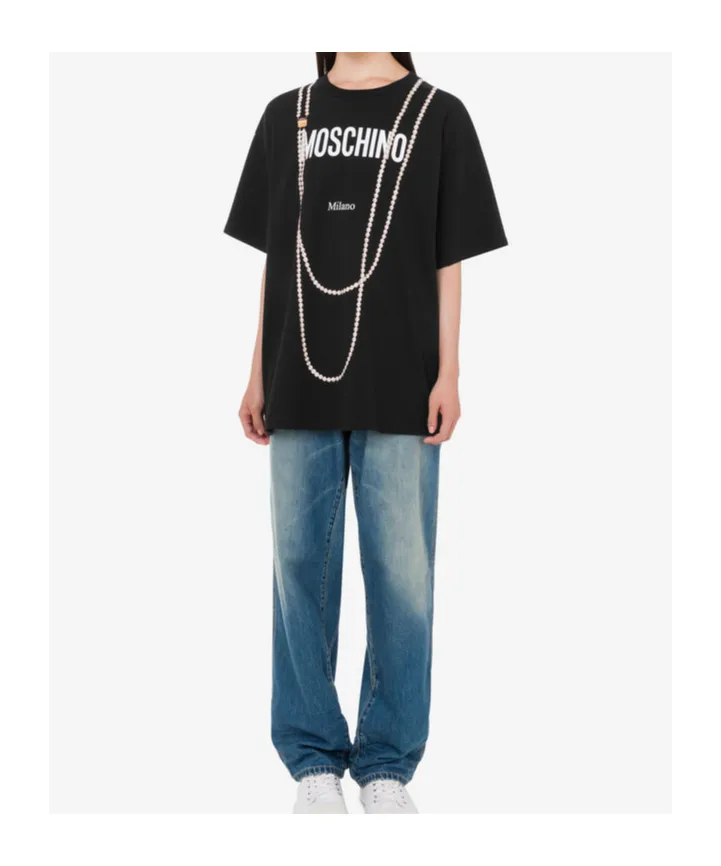 Printed Organic Cotton Jersey T-Shir
