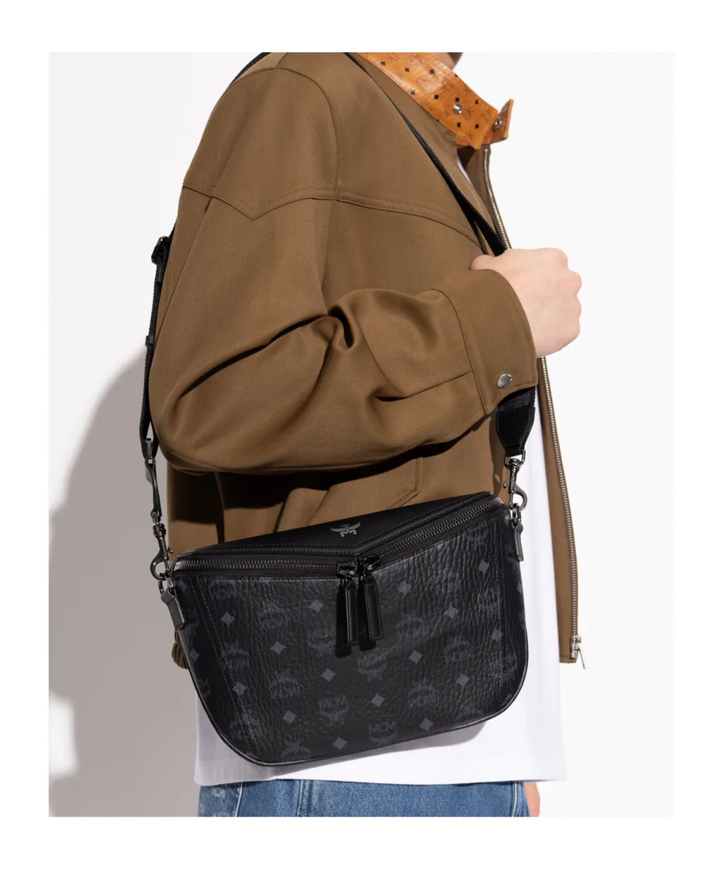 Mcm Small Diamant 3D Crossbody Bag