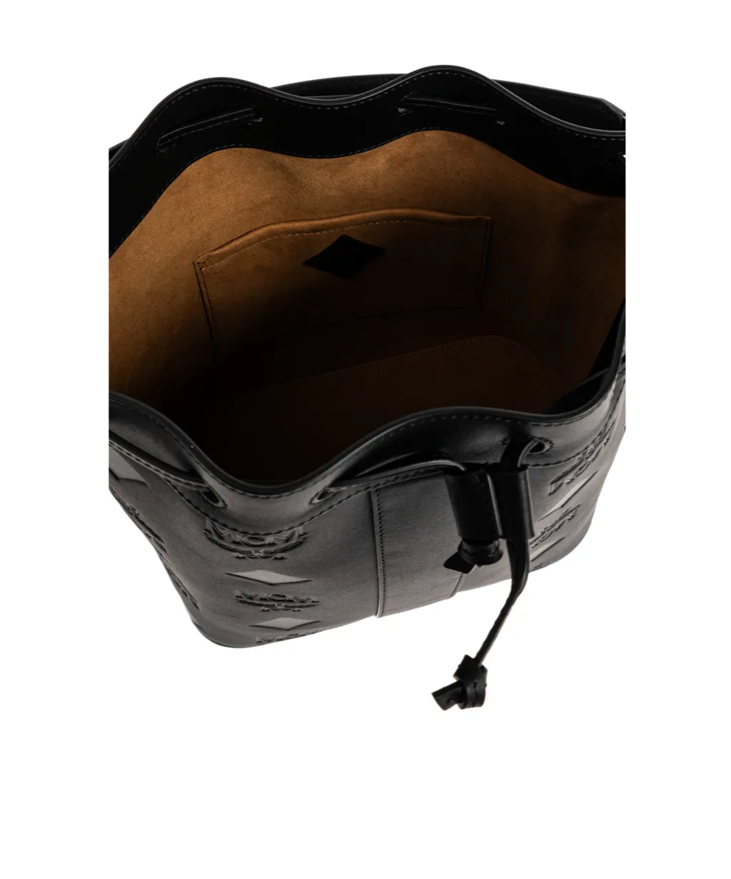 Mcm Dessau Medium Drawstring Bag