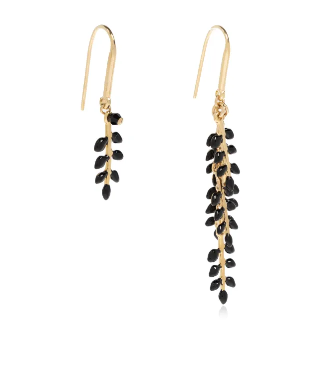 Leaf Drop Earrings