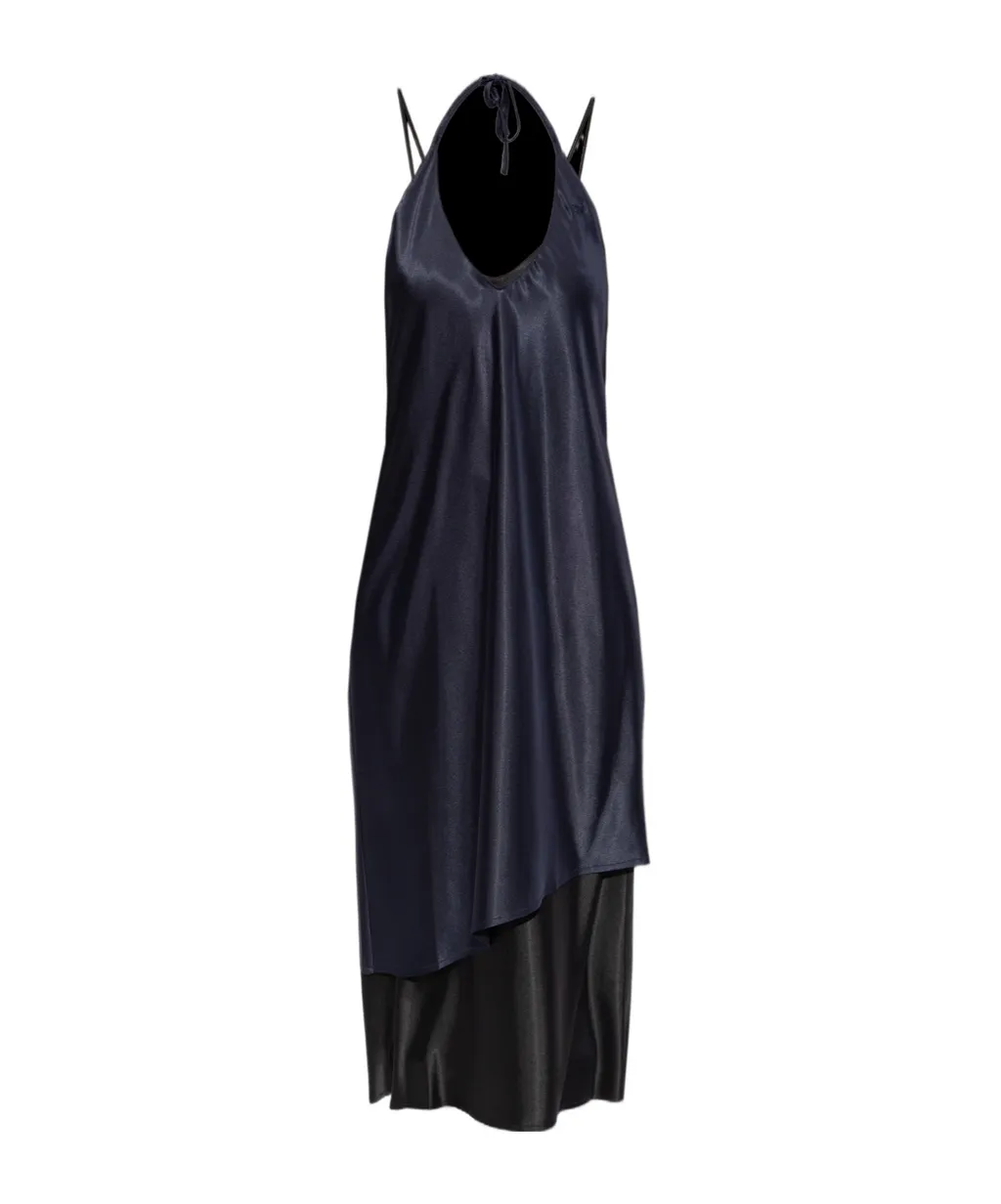 Vetements Double Layered Spaghetti Strap Dress