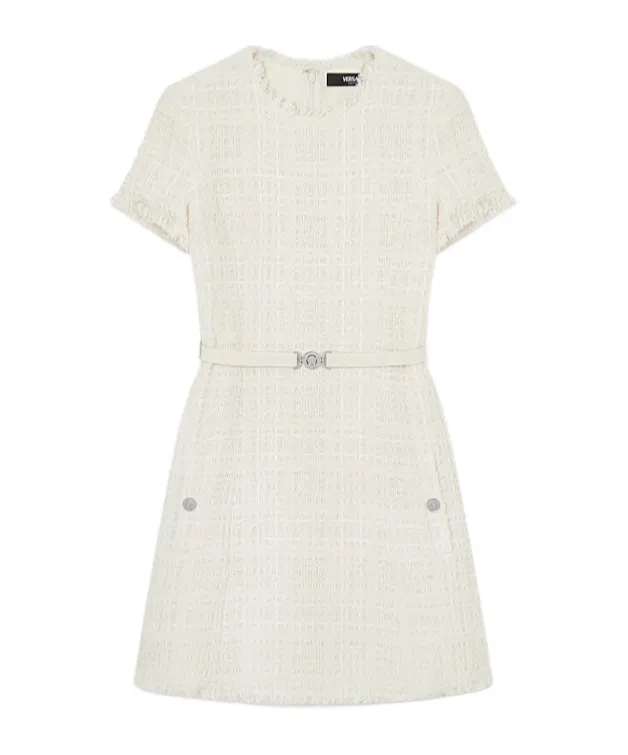 Versace Tweed Mini Dress