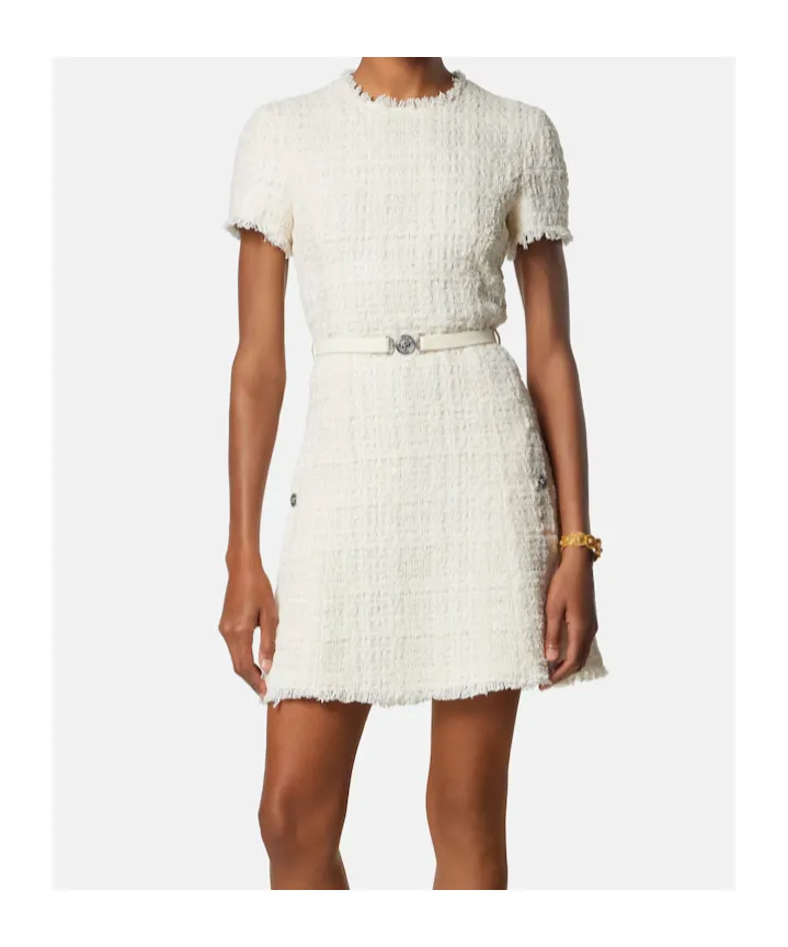 Versace Tweed Mini Dress