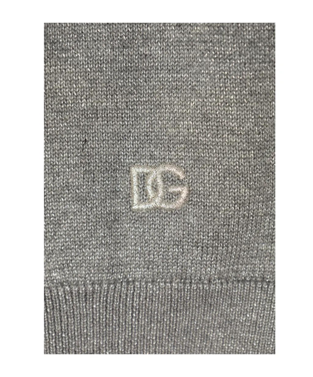Dolce & Gabbana Kids Crewneck Button-Up Cardigan