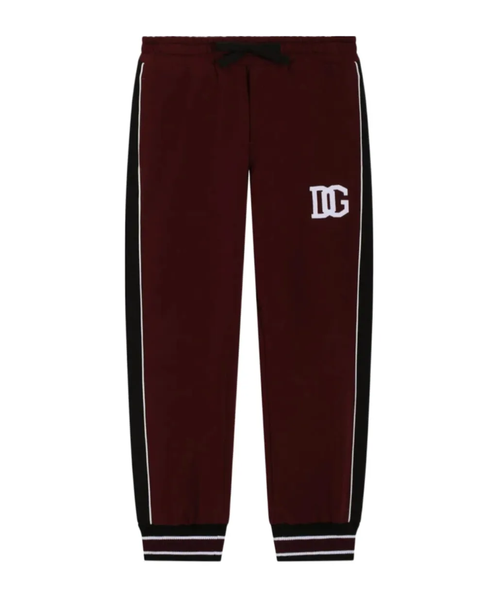Dolce & Gabbana Kids Drawstring Fleece Trousers