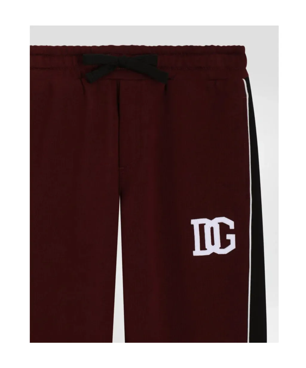 Dolce & Gabbana Kids Drawstring Fleece Trousers