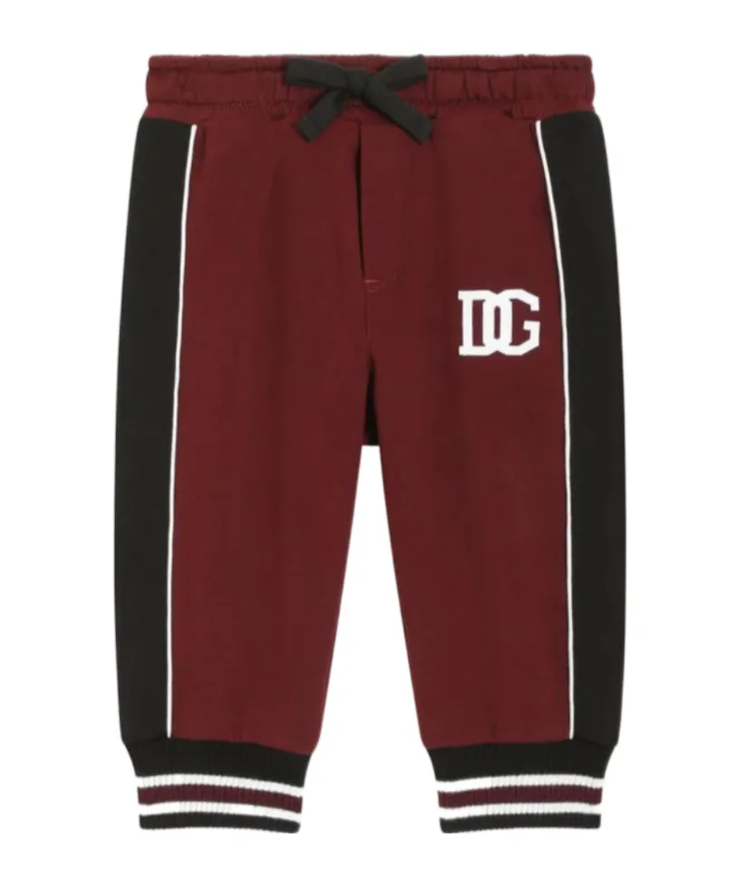 Dolce & Gabbana Kids Drawstring Fleece Trousers