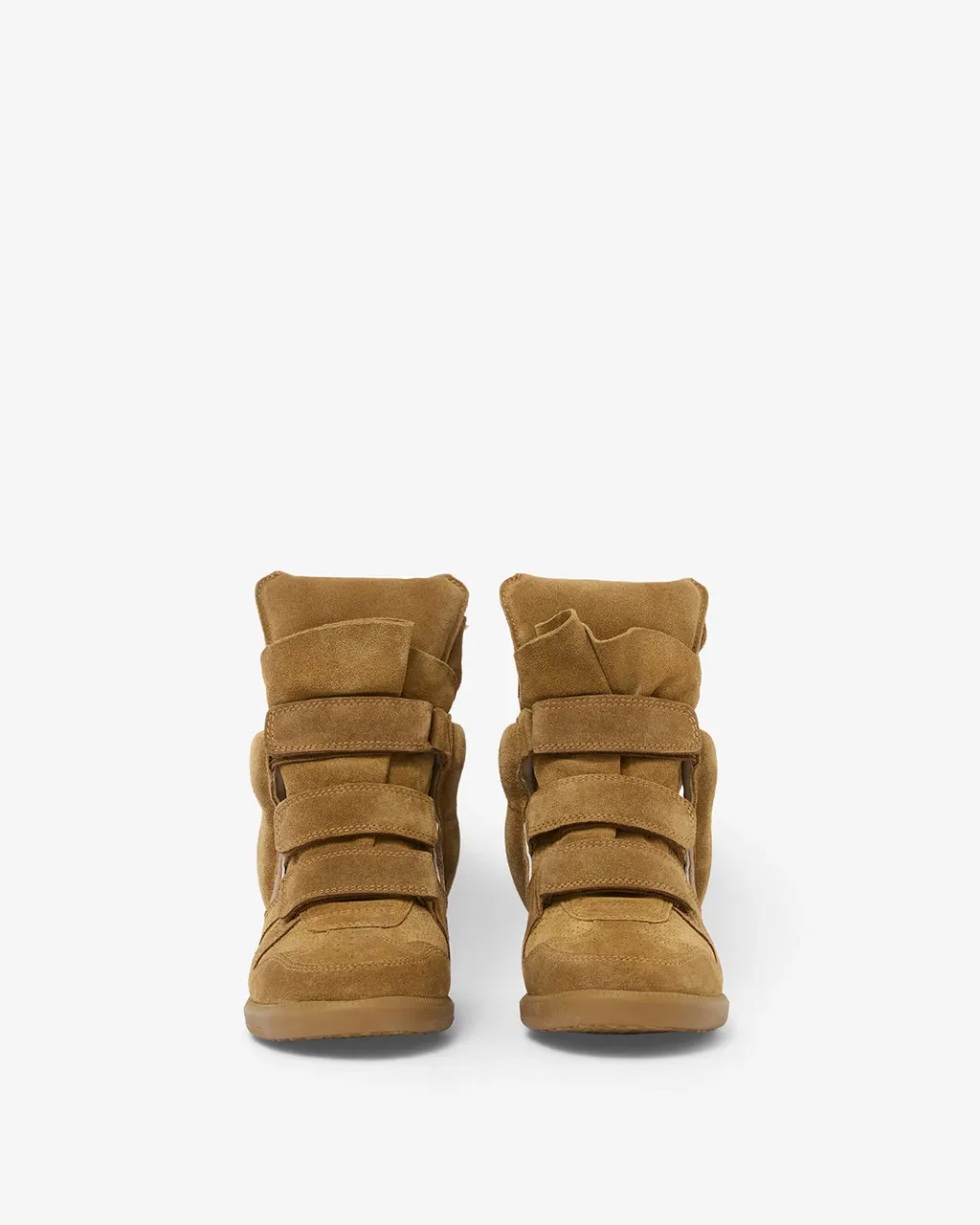 Isabel Marant Bekett Touch Strap High-Top Sneakers