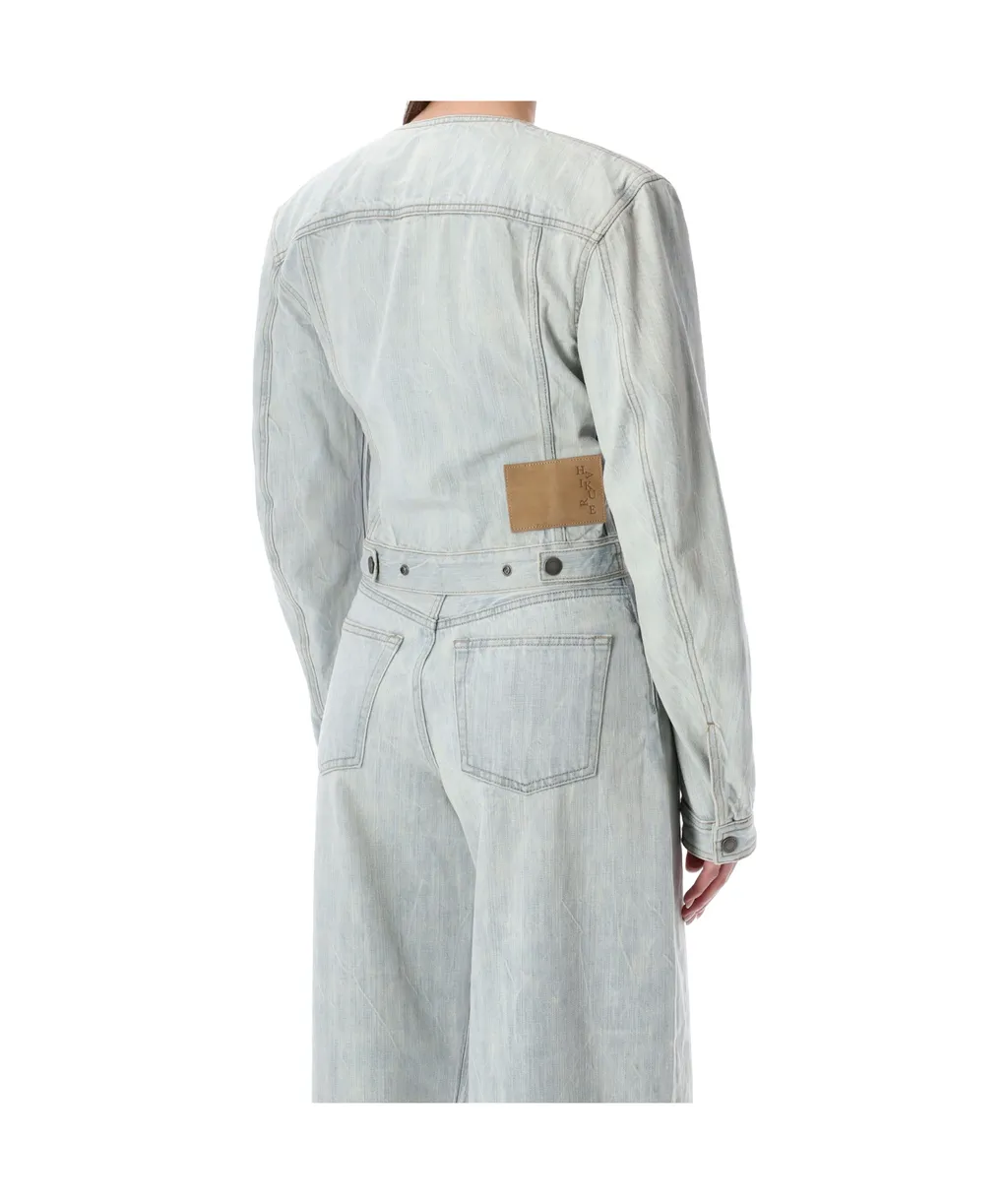 Haikure Shirley Cropped Denim Jacket