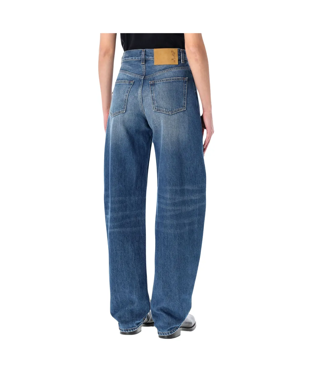 Haikure Bibi High-Rise Wide-Leg Jeans