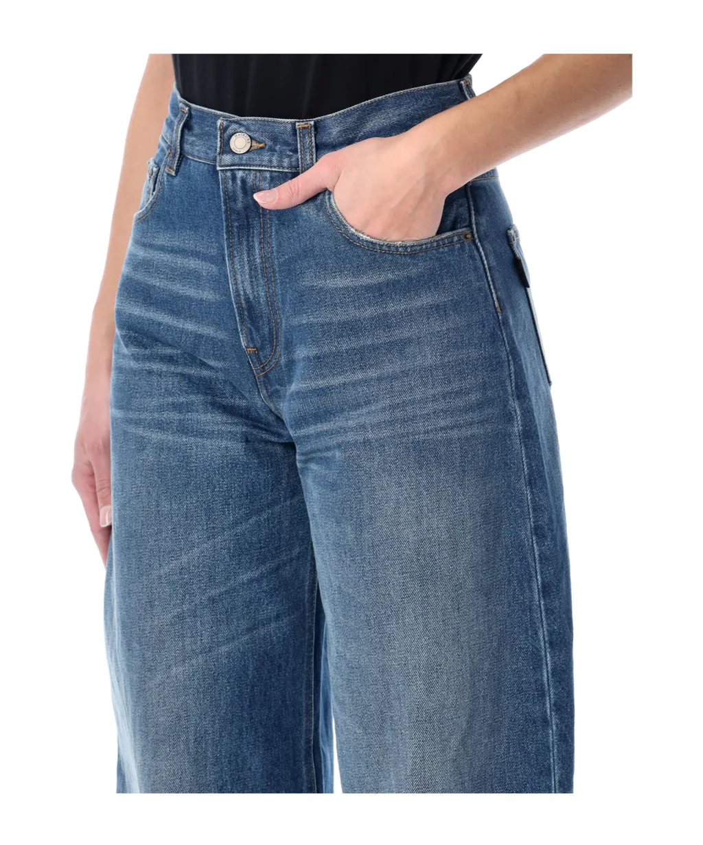 Haikure Bibi High-Rise Wide-Leg Jeans