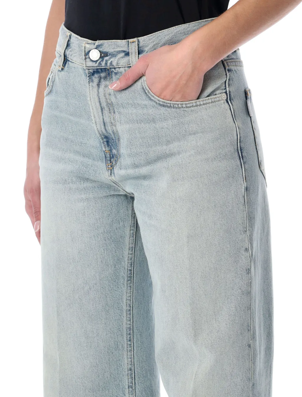 Haikure Bonnie Celestial Straight-Leg Jeans