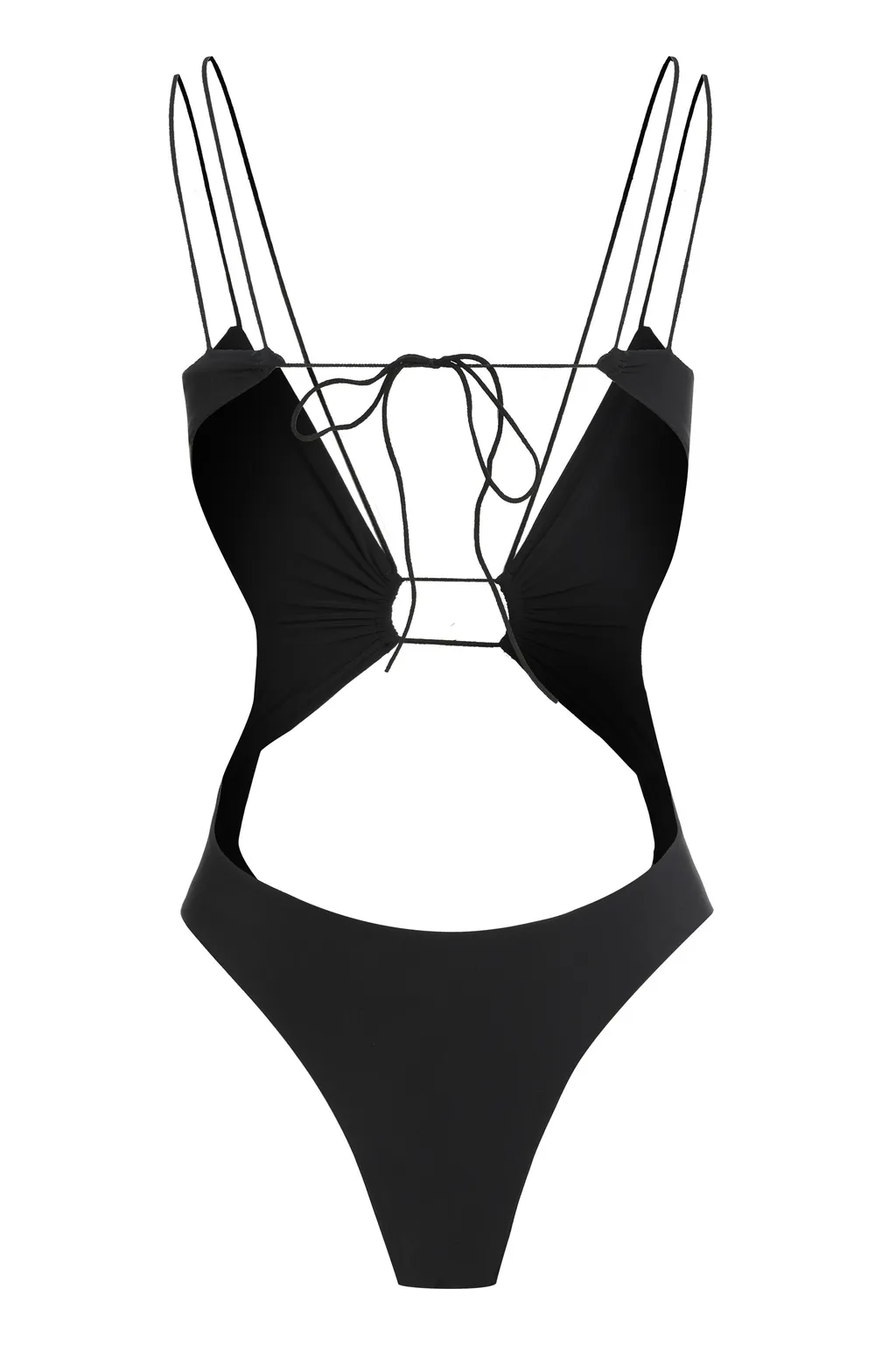 AmazuÌN Kendall Cut-Out One-Piece Beachwear