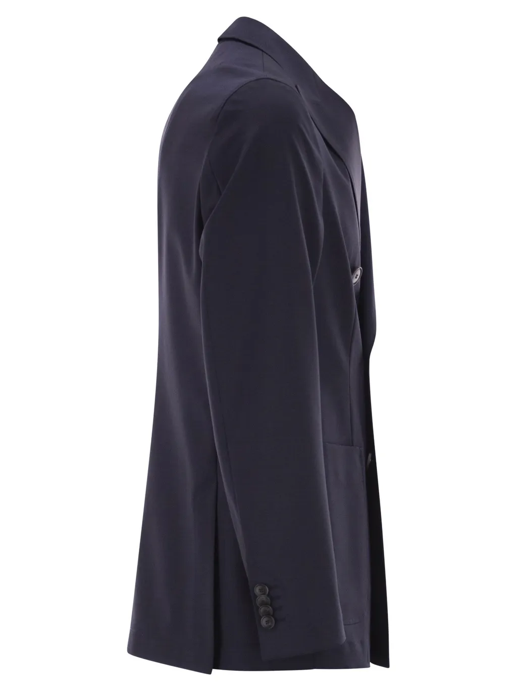 Boss Hugo Boss Double-Breasted Long-Sleeved Jacket