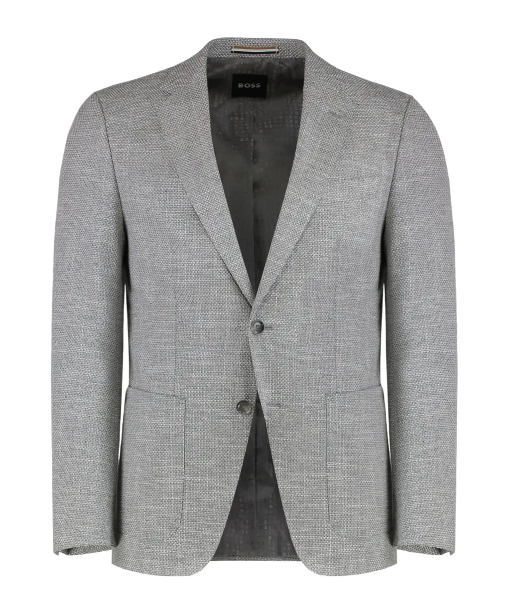 Boss Hugo Boss Patterned Regular-Fit Jacket