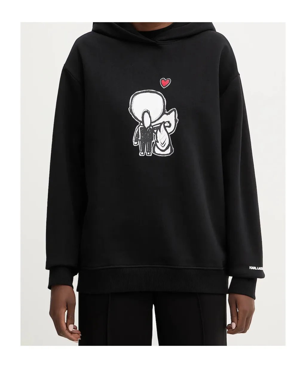 Karl Lagerfeld Ikon Cotton Sweatshirt