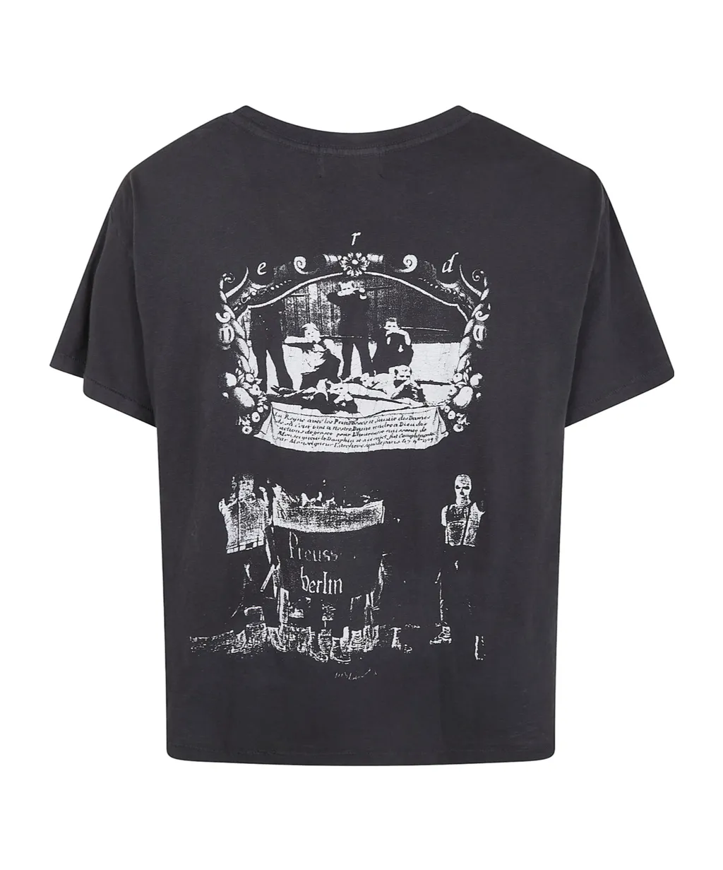 Enfants Riches Dprims Faded Graphic-Printed Crewneck T-Shirt