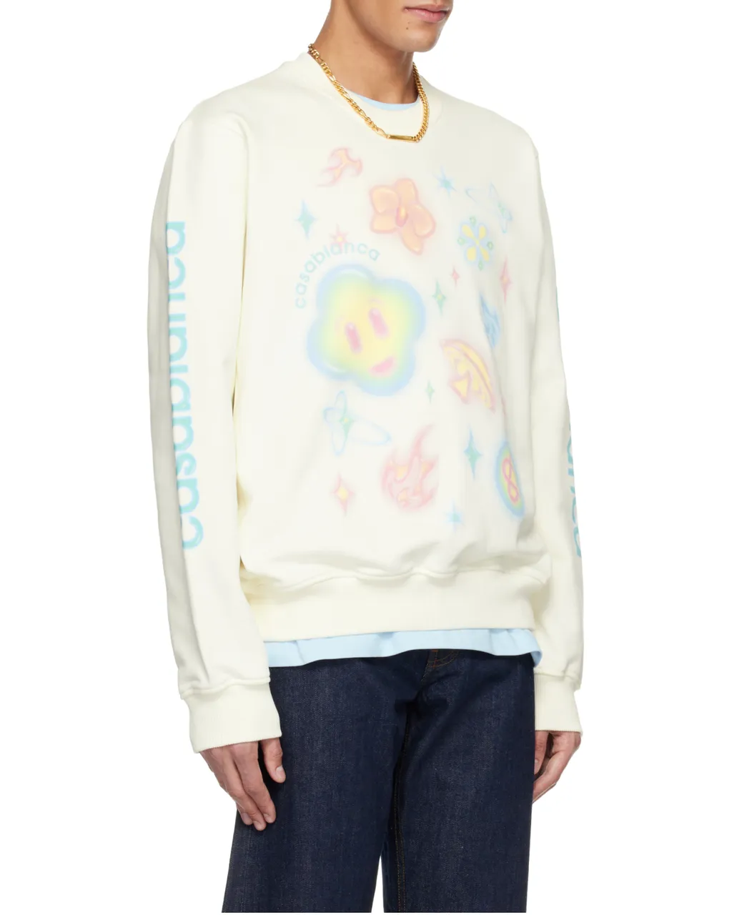 Casablanca Logo Printed Sweatshirt