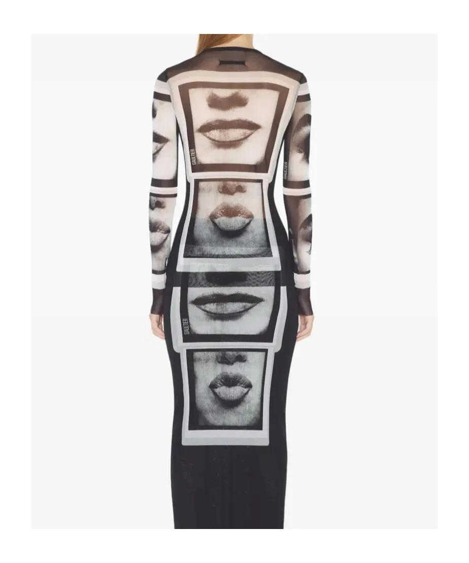 Printed Long-Sleeve Top