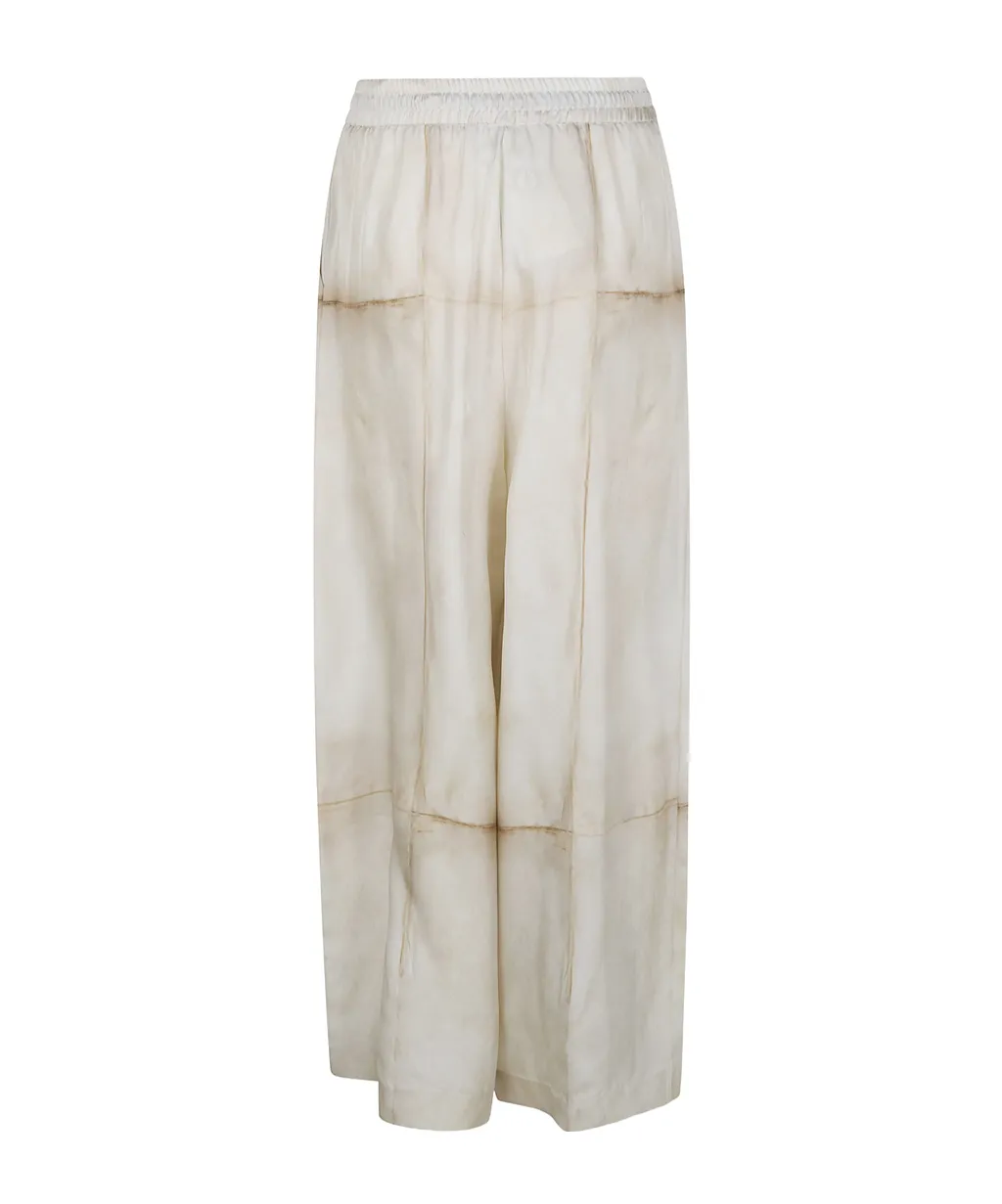 Patterned Casual Pants