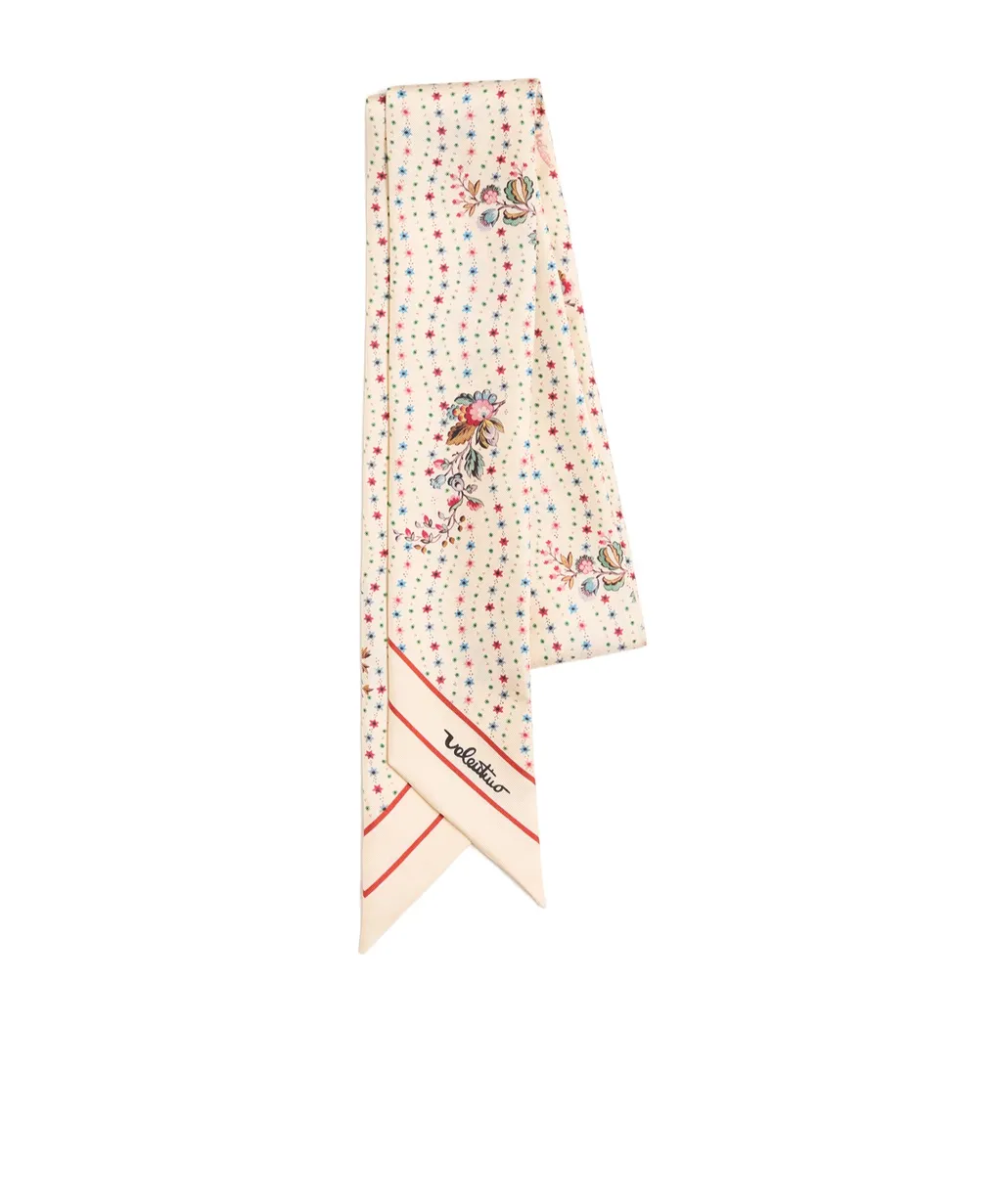 Valentino Floral Printed Scarf