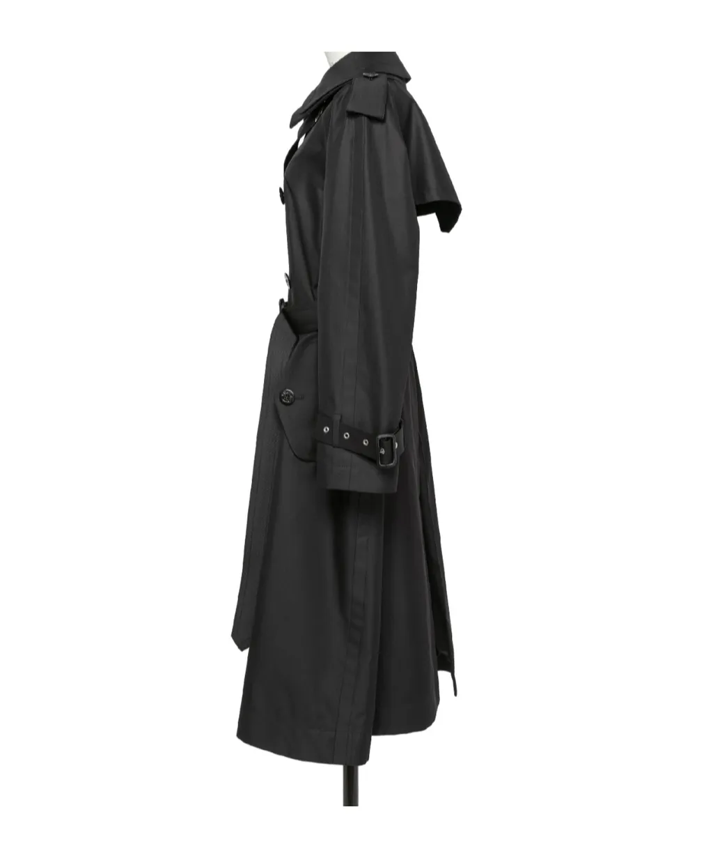 Belted Double-Breasted Coat
