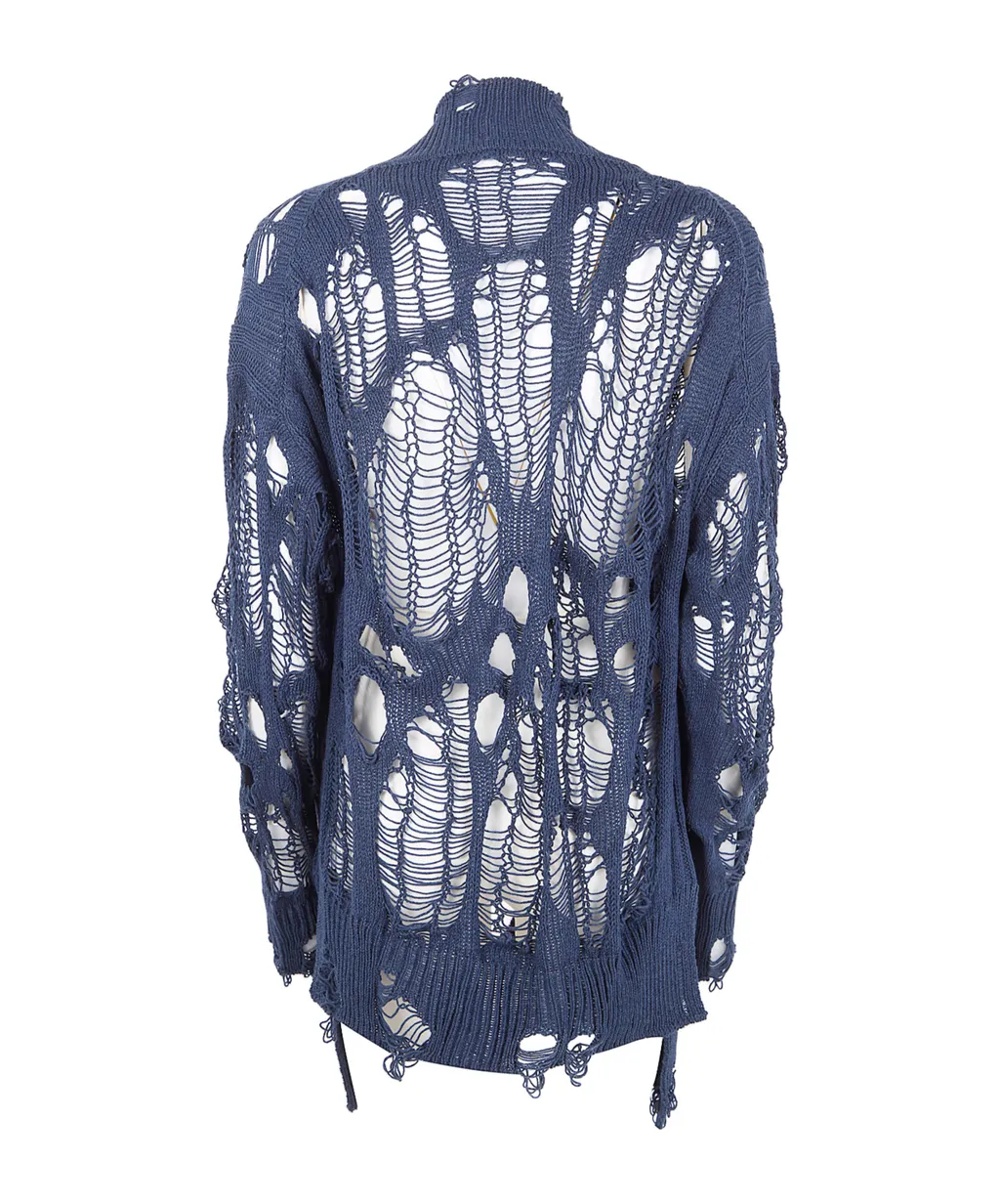 Distressed Knitwear